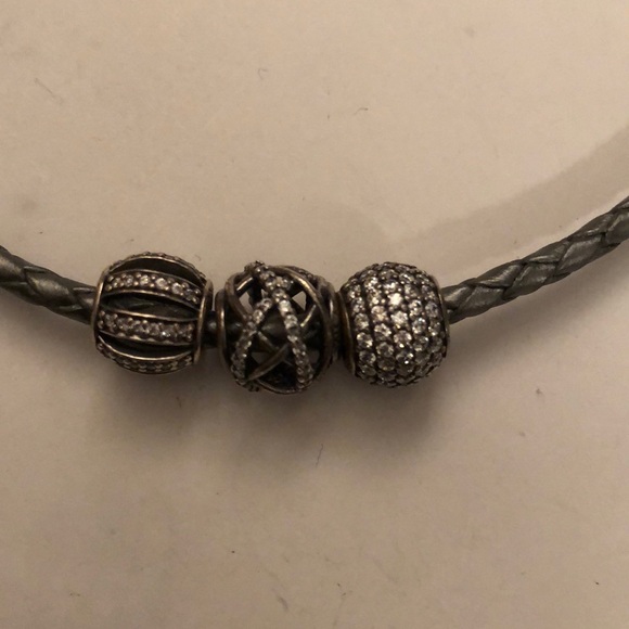 Pandora Charm Cord Necklace - Picture 4 of 4